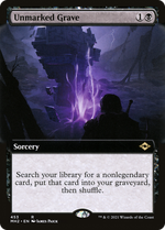 Unmarked Grave (MH2-453) - Modern Horizons 2: (Extended Art) - Poke-Collect