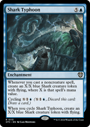 Shark Typhoon (OTC-113) - Outlaws of Thunder Junction Commander - Poke-Collect
