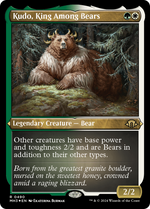 Kudo, King Among Bears (MH3-490) - Modern Horizons 3 Foil - Poke-Collect