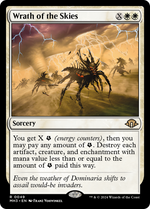 Wrath of the Skies (MH3-049) - Modern Horizons 3 Foil - Poke-Collect
