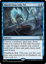 March from Velis Vel (M3C-100) - Modern Horizons 3 Commander - Poke-Collect