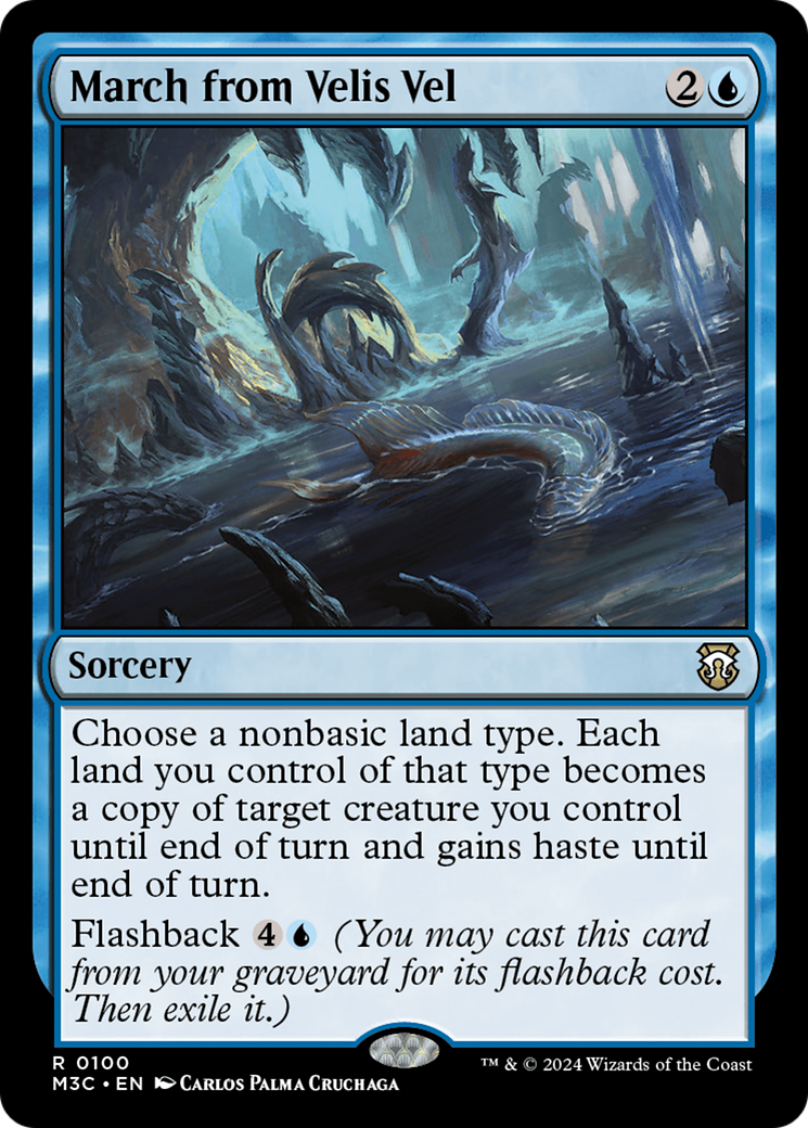 March from Velis Vel (M3C-100) - Modern Horizons 3 Commander - Poke-Collect
