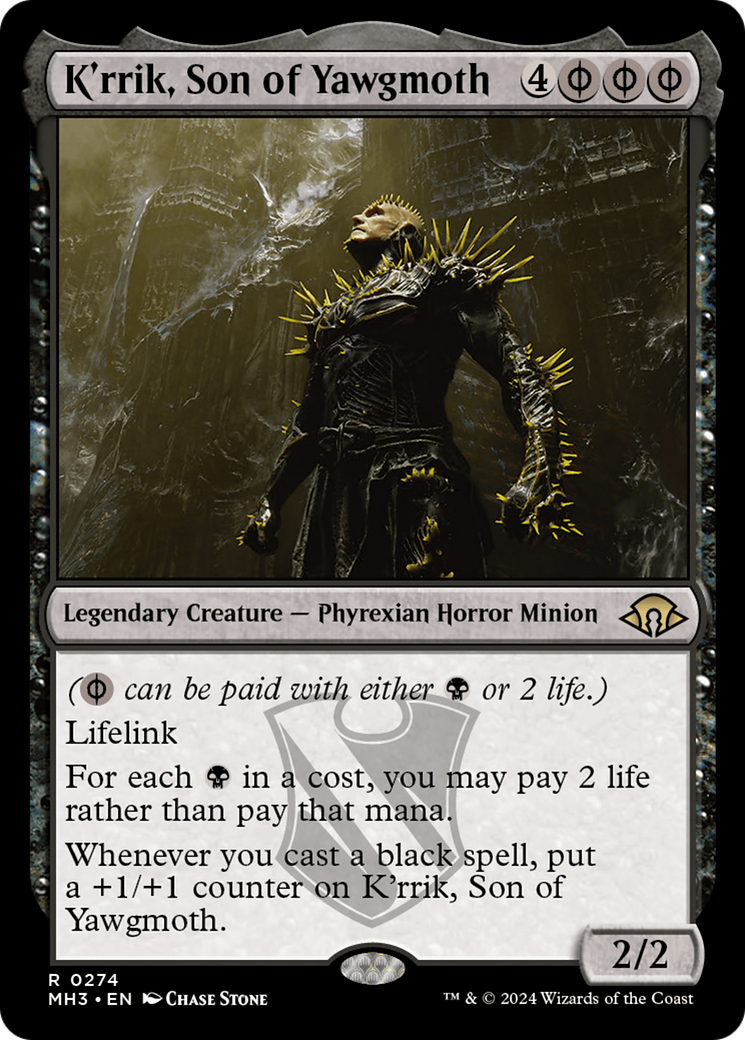 K'rrik, Son of Yawgmoth (MH3-274) - Modern Horizons 3 Foil - Poke-Collect