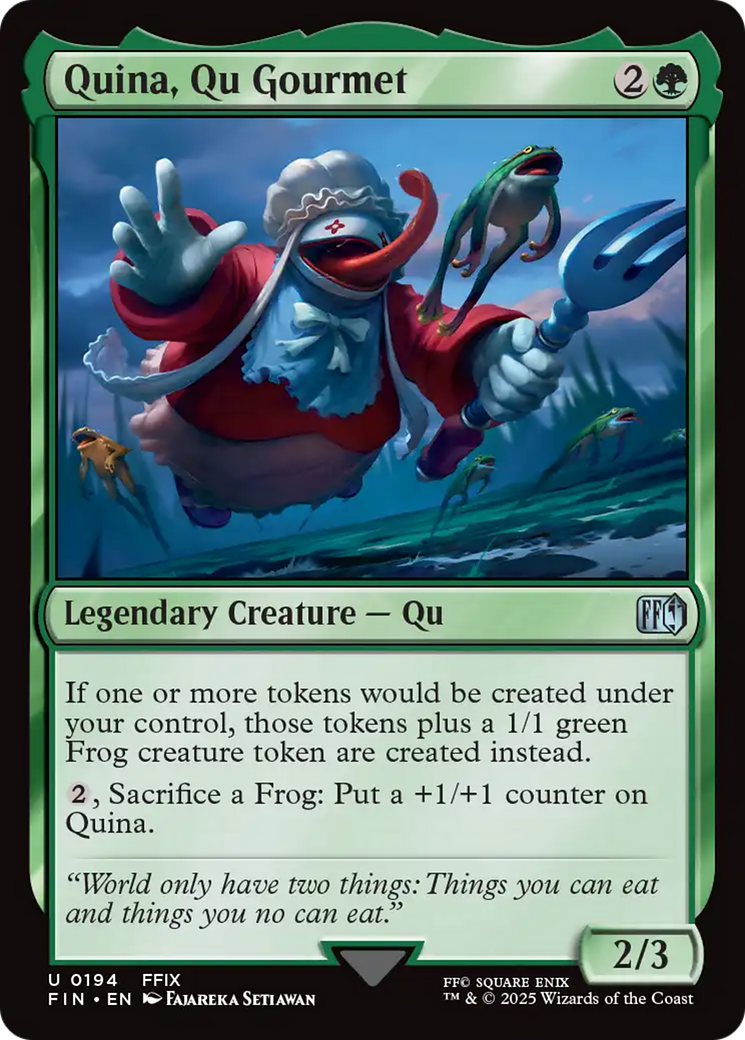 Quina, Qu Gourmet (FIN-194) - FINAL FANTASY Foil - Poke-Collect