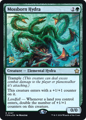 Mossborn Hydra (PRE-107) - Foundations Promos Foil - Poke-Collect