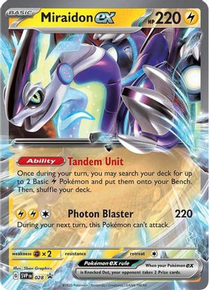 Miraidon ex - 028 28 - SV Scarlet & Violet Promo Cards Holofoil - Poke-Collect