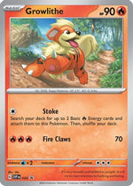 Growlithe - 024 24 - SV Scarlet & Violet Promo Cards Holofoil - Poke-Collect