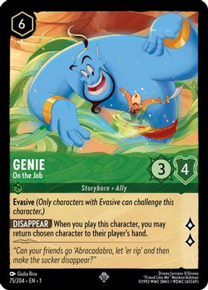 Genie - On the Job (75/204) - The First Chapter Cold Foil