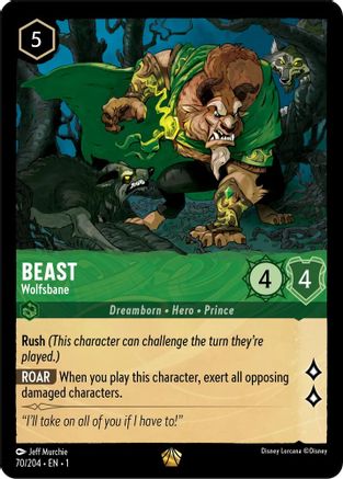 Beast - Wolfsbane (70/204) - The First Chapter Cold Foil