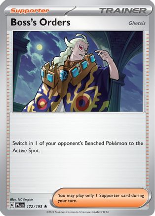Boss's Orders - 172/193 172 - Deck Exclusives - Poke-Collect