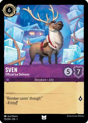 Sven - Official Ice Deliverer (55/204) - The First Chapter Cold Foil