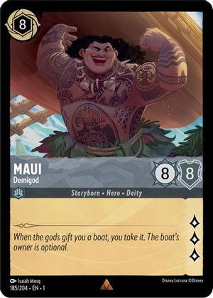 Maui - Demigod (185/204) - The First Chapter Cold Foil