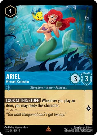 Ariel - Whoseit Collector (137/204) - The First Chapter Cold Foil