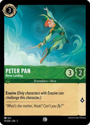 Peter Pan - Never Landing (91/204) - The First Chapter Cold Foil