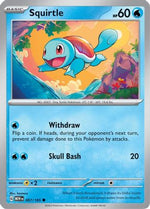 Squirtle 7 - SV Scarlet and Violet 151 - Poke-Collect