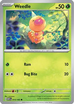 Weedle 13 - SV Scarlet and Violet 151 - Poke-Collect