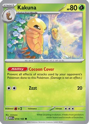 Kakuna 14 - SV Scarlet & Violet 151 - Poke-Collect