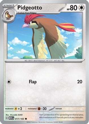 Pidgeotto 17 - SV Scarlet & Violet 151 - Poke-Collect