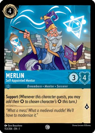 Merlin - Self-Appointed Mentor (153/204) - The First Chapter