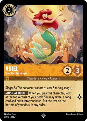 Ariel - Spectacular Singer (2/204) - The First Chapter