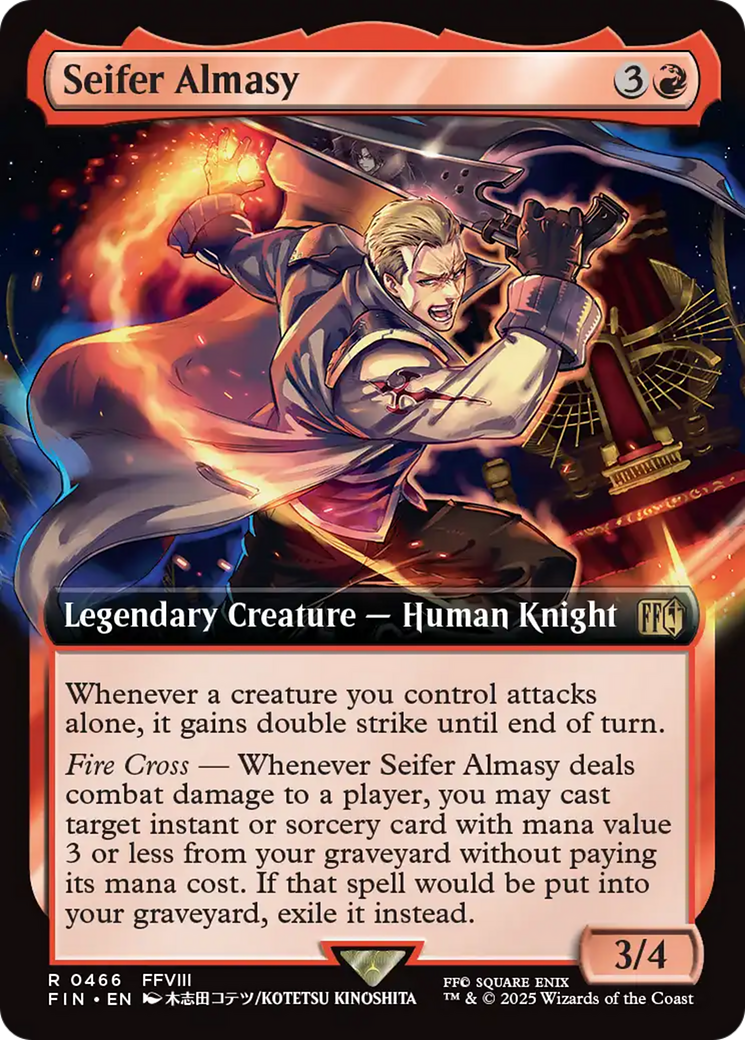 Seifer Almasy (FIN-466) - FINAL FANTASY: (Extended Art) - Poke-Collect