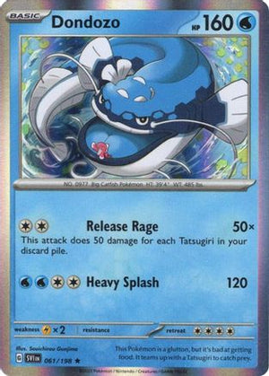Dondozo - 061/198 (Line Holo) 61 - Miscellaneous Cards & Products Holofoil - Poke-Collect