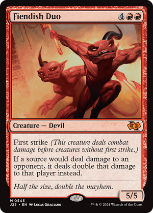 Fiendish Duo (J25-545) - Foundations Jumpstart - Poke-Collect