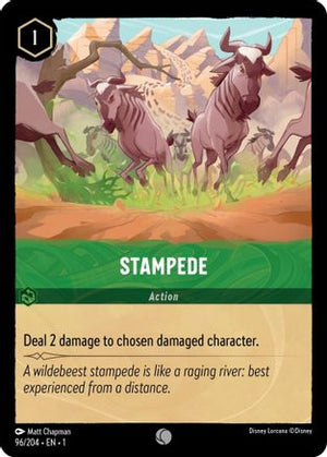 Stampede (96/204) - The First Chapter Cold Foil