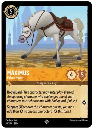 Maximus - Palace Horse (10/204) - The First Chapter Cold Foil