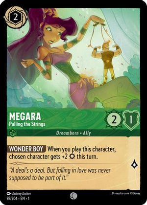 Megara - Pulling the Strings (87/204) - The First Chapter Cold Foil