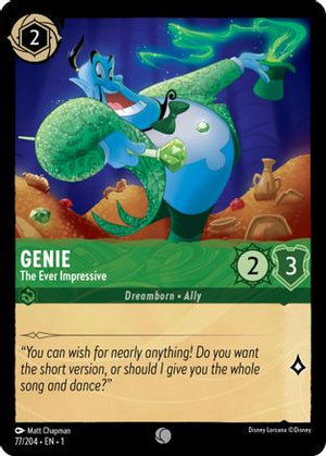 Genie - The Ever Impressive (77/204) - The First Chapter Cold Foil