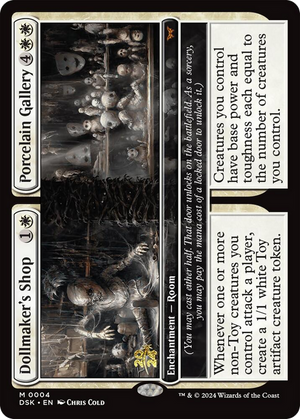 Dollmaker's Shop // Porcelain Gallery (PRE-004) - Duskmourn: House of Horror Promos Foil - Poke-Collect