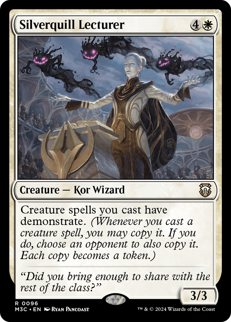 Silverquill Lecturer (M3C-096) - Modern Horizons 3 Commander - Poke-Collect