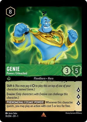 Genie - Powers Unleashed (76/204) - The First Chapter Cold Foil