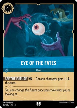 Eye of the Fates (167/204) - The First Chapter Cold Foil - Poke-Collect