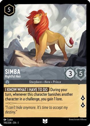 Simba - Rightful Heir (190/204) - The First Chapter