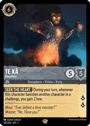 Te Ka - Heartless (192/204) - The First Chapter Cold Foil