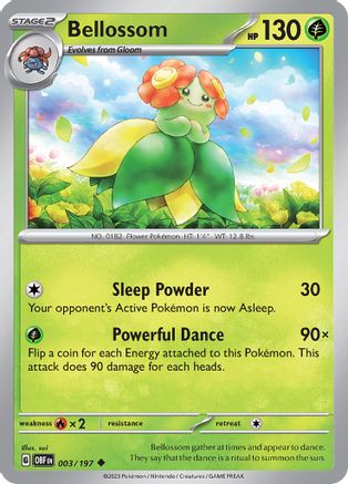Bellossom 3 - SV03 Obsidian Flames - Poke-Collect