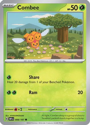 Combee 8 - SV03 Obsidian Flames - Poke-Collect