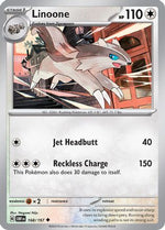 Linoone 168 - SV03 Obsidian Flames Reverse Holofoil - Poke-Collect