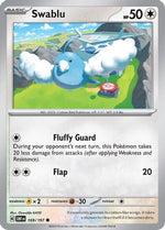 Swablu 169 - SV03 Obsidian Flames - Poke-Collect