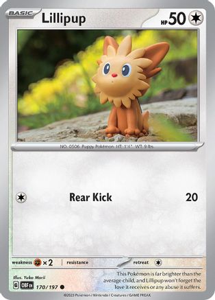 Lillipup 170 - SV03 Obsidian Flames - Poke-Collect