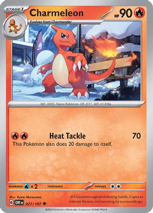 Charmeleon 27 - SV03 Obsidian Flames - Poke-Collect