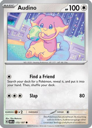 Audino 173 - SV03 Obsidian Flames - Poke-Collect