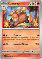 Camerupt 32 - SV03 Obsidian Flames Reverse Holofoil - Poke-Collect
