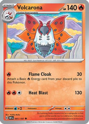 Volcarona 41 - SV03 Obsidian Flames - Poke-Collect