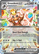 Greedent ex 179 - SV03 Obsidian Flames Holofoil - Poke-Collect