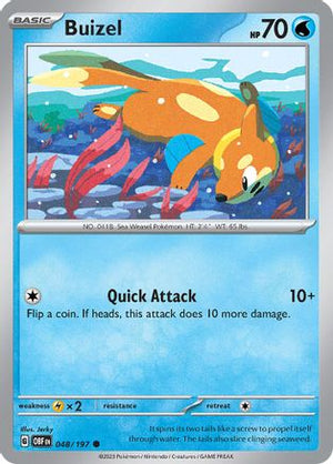 Buizel 48 - SV03 Obsidian Flames - Poke-Collect