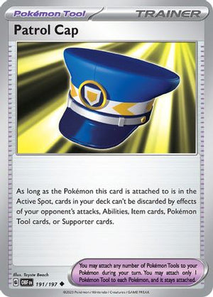 Patrol Cap 191 - SV03 Obsidian Flames - Poke-Collect