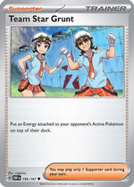 Team Star Grunt 195 - SV03 Obsidian Flames - Poke-Collect